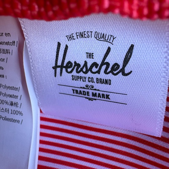 Herschel Supply Company Red and Black Checkered Belt Bag - Picture 5 of 5